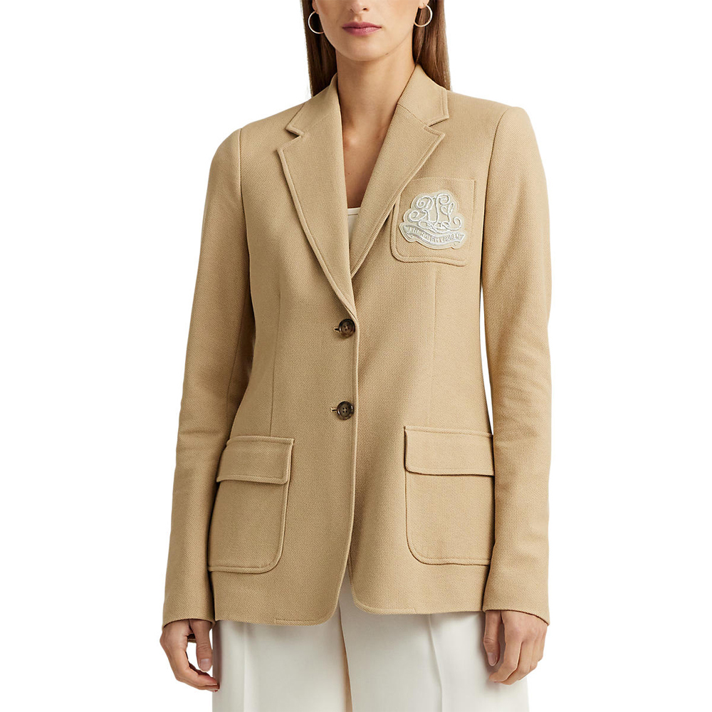 Ralph lauren cotton blazer hot sale